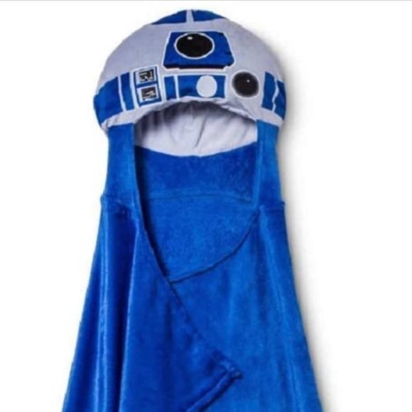 Disney Star Wars Glow In The Dark Hooded Blanket
